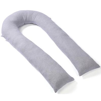 China Magnetic C Shaped 4.0 Kg Big Zwangerschaps Kussen Jersey 60inch Schwangerschaftskissen Pregnnant Organic Body Cooling Pillow for sale