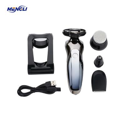 China Cheap Electric Shaver 5 Triple Blade Touch Switch Foil Razor Shaving Machine In 1 Electric Shaver Radio Shaver for sale