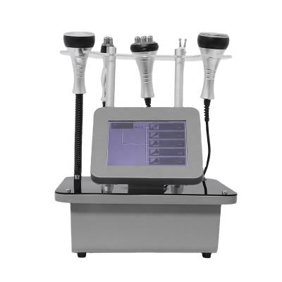 China Hot Sales 5 Anti-puffiness In1 Ultrasound Vacuum System 40k Cavitation RF Face Lifting Eye Winkle Remove Machine for sale