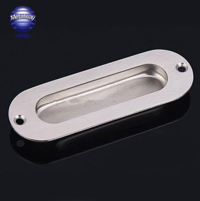 China Contemporary Wholesale Finger Handles Cabinet Inlay Pulls Drawer Inlay Handle for sale