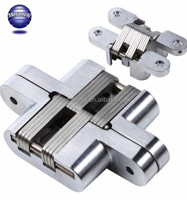 China Modern Heavy Duty Soss Cross Hinge Hidden Invisible Heavy Duty Hidden Door Pivot Hinge 180 Degree Door Hinge for sale