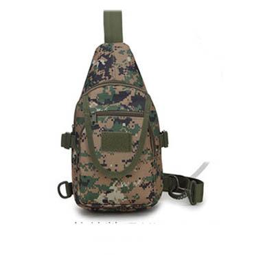 China Sturdy and Durable Traveling Camping Hiking Small Tactical Chest Day Pack Molle Cross Shoulder Bag for sale