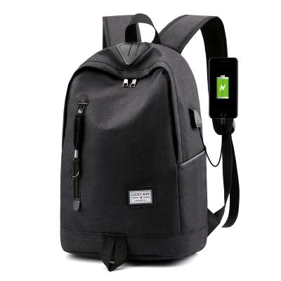 China Anti Theft Business Students Computer Bag Water Resistant USB Laptop Backpack Laptop Bag for sale