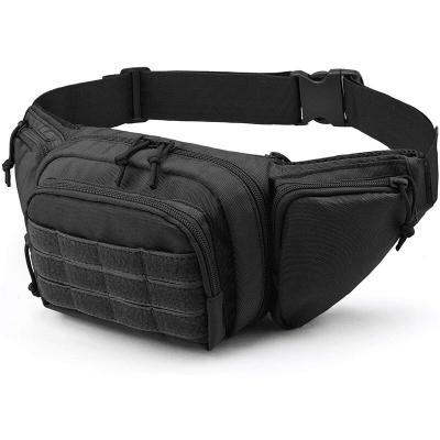 China Sturdy And Durable Outdoor Military Tactical Waterproof Shoulder Bag Oxford Molle Camping Increasing Kettle Pouch Waist Pack Bag for sale