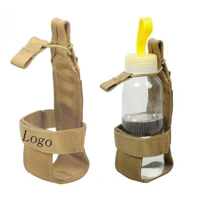 China High Quality Goods Camping Molle Water Bottle Holder Belt Carrier Pouch Outdoor Nylon Tactical Rise Bag for sale