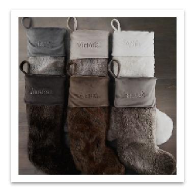 China Cheap luxury professionally made acrylic and polyester decorate faux fur stocking thermal stockings for sale