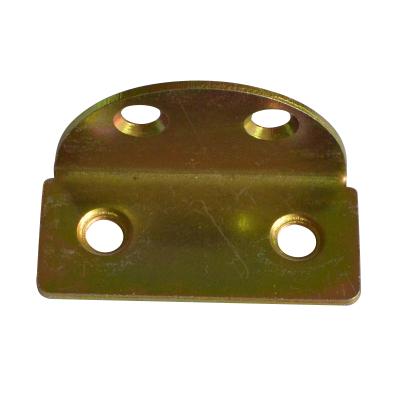 China Wall Mounted Iron Wall Mounted Right Angle Brace Plate Steel Chevron Chevron Bracket for sale