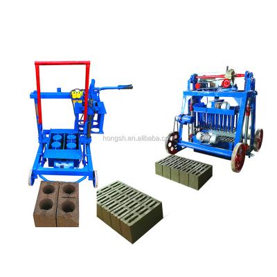 China Building Material Shops Use Low Cost Industrial Cement Brick Block Making Machine QTJ4-30 Concrete Block Machinery Equipment for sale