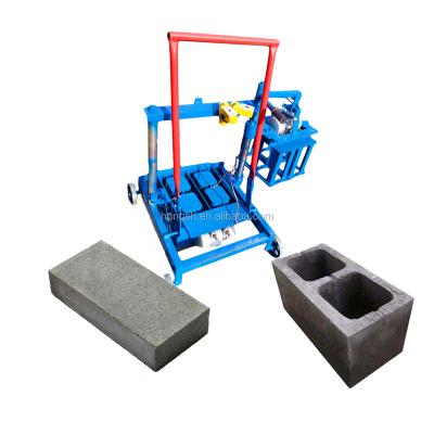 China Building Material Stores HOONSHI Ghana Hydraulic Brick Machine Automatic Brick Cement Machine Line/Small Hollow Egg Laying Block Brick Machine for sale