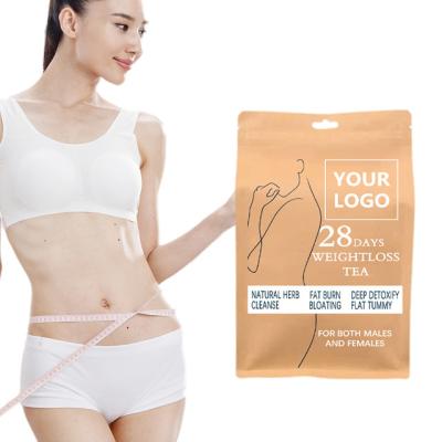 China Factory Price 100% OEM Natural Low Fat Herbal Lean Tea Slimming Weight Loss for sale