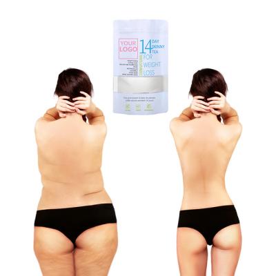 China OEM 14days Weight Loss Low Fat Herbal Tea Slimming Tea Detox Tea Private Label for sale