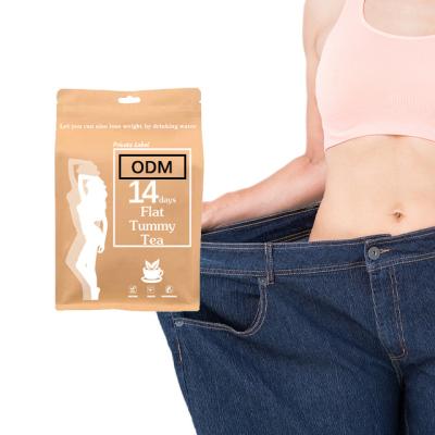 China Wholesale Slim Tea Belly Tea Flat Detox Low Fat 14 Days Detox Tea for sale