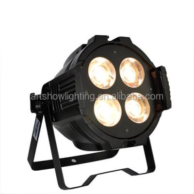 China Support Led Lamp Control 4x50W 2in1 200W COB LED Par Wash Stage Studio DMX Warm White Cool White Light for sale