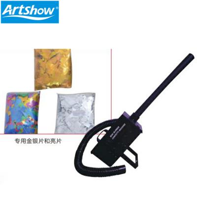 China High Speed ​​Confetti Blower Machine Hand Control Electric Party Paper Confetti Cannon Height 10 Meters No Need Power ARTSHOW for sale