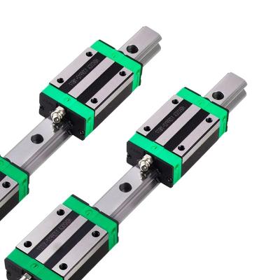 China Hotels Customized linear guideway HGH25 linear guide slider rails block bearing precise linear guide rail 1000mm linear guide rail for sale