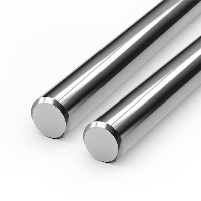 China Industrial Equipment Linear shaft Dia3mm to 100mm hard chrome plated rod and ball slide bearings S45C/SUJ2/SUS440 machine rod max length 6000mm for sale