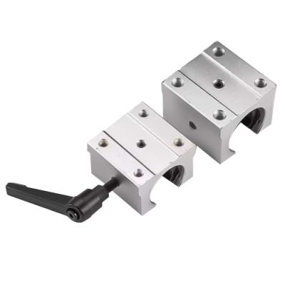 China Hotels Aluminum linear motion rail with lock slider rail linear motion bearings guides customized size SBR-C20 for CNC accessories for sale