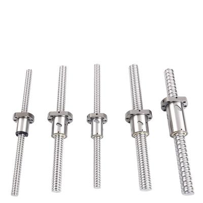 China Cnc Machining Parts CNC ball screw SFU series carbon steel motorized ball screw linear guide with nut machine accessories for sale