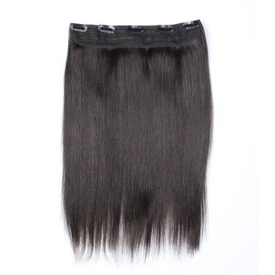 China Full Deep Wave Cuticle Clip In Human Remy Hair Extensions , One Piece Hair Extensions for sale