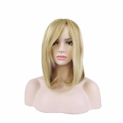 China Best Natural Hair Ombre Brazilian Mono Straight Persistent Wig Hair Cap Lace Wig Mono Lace Wig Link With Baby Hair for sale