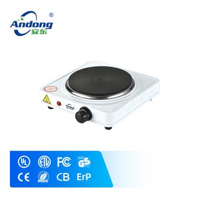 China Portable Electric Ceramic Hob Maker Adjustable Temperature Hot Plate Single Burner Cooking Electric Stove for sale