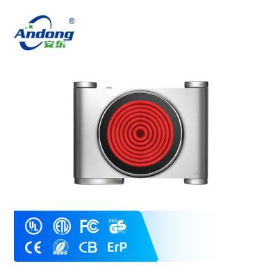 China RV 1000 Watt Electric Stove Single Burner With High Hardness Crystallite Glaze for sale