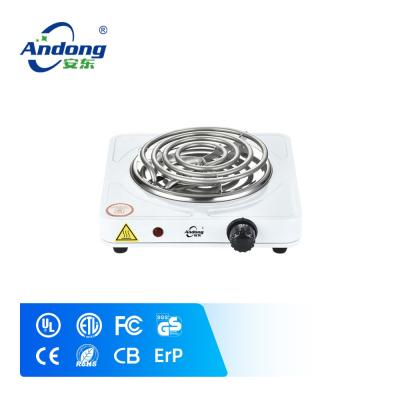 China 1500w Adjustable Electric Square Food Burner Charcoal Andong Temperature Heating Plate for sale