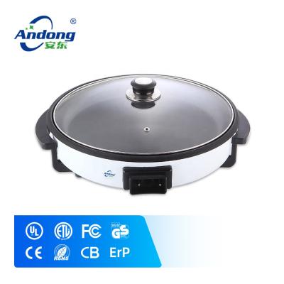 China Factory Direct Sale 36cm Multifunctional Electric Pizza Pan /Fry Pizza Pan Adjustable Temperature for sale