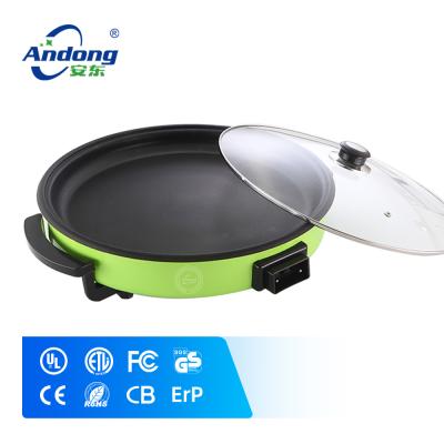 China Hotel 40cm Round Deep Multifunctional Electric Stove Pot for sale