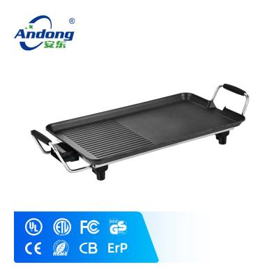 China Easily Assembled Electric BBQ Teppanyaki Grill Household Supplier Electric Grill Pan High Quality for sale