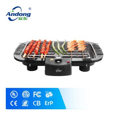 China Hot Selling Presto Hot Sale Hotel Mini Electric BBQ Grill Machine Smokeless Custom Griddles for sale