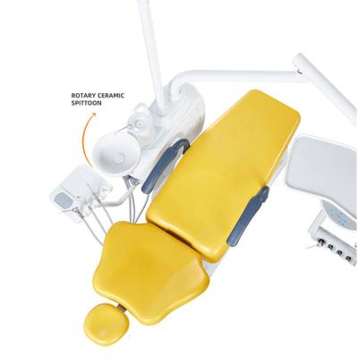 China Economic Foshan Dental Chair Dental Chair Foshan  Factory Price Led Light Operator Dental Unit Ergonomic Dental Chair for sale