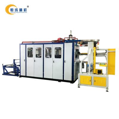 China Plant Biodegradable PLA Cornstarch Cup Making Thermoforming Machine for sale