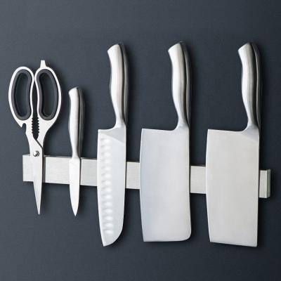 China Kitchen Knives Accessories Strong Magnetic Hot Selling Magnetic Magnetic Strip Holder Knife Rack For Wall for sale