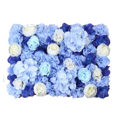 China Indoor / Out Door Artificial Silk Flowers Cheap Wall Wedding Backdrops For Wedding Decoration for sale