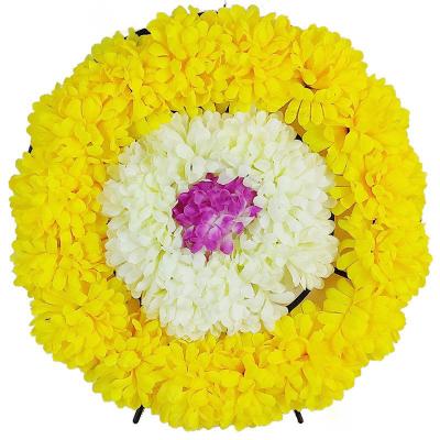 China Hot Sale Plastic Artificial Funeral Wreaths Indoor/Out Door Flower Plant for sale