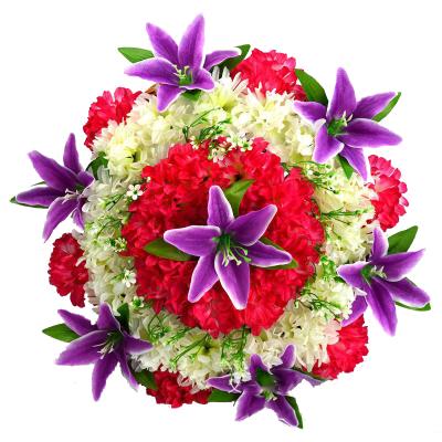 China Artificial Flower Longstar Indoor/Out Door Decorative Garlands For Funeral for sale