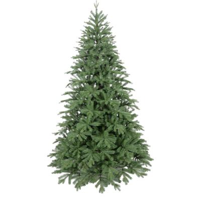 China Wholesale Artificial Green PE Full Fir Hinged Christmas Tree Artificial Christmas Tree For Home Decor for sale