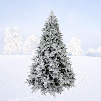 China Fireproof Christmas Decoration Supplies 120cm To 300cm High Quality Assembled PVC Plastic Christmas Tree Hinged Artificial Christmas Tree for sale