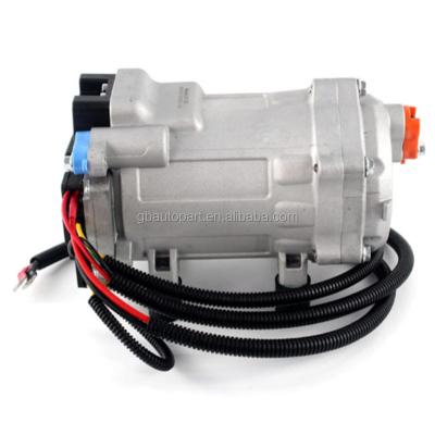 China Aluminum 12V 24V Integrated Air Conditioning Compressor 12V DC Electric Air Conditioning Compressor DC Compressor For Vehicle for sale