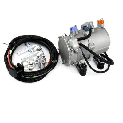 China 12V 24V Electric Compressor Built-in for Auto Air Conditioning Compressor for Car Truck Camper Tractor Vehicle Aircon STANDARD for sale