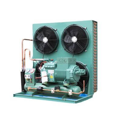 China Semi-Hermetic Industrial Refrigeration Equipment Low Price Air Cooled Condenser for Cold Room Storage Room for sale