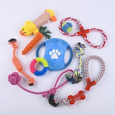 China New Amazon Style Breathable Pet Rope Toy Pet Plush Toy Set Wholesale for sale