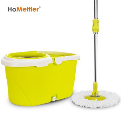 China Sustainable Hand Broom Floor Dust Free Release Magic Mop With Bucket for sale