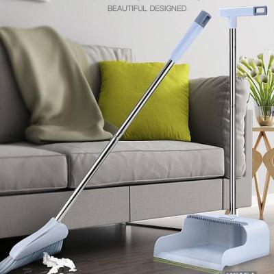 China Home broom dustpan set with water wiper for sale