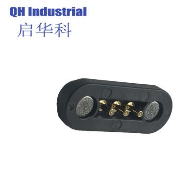 China Samples Available Strong Magnetic Force 3 Pin Connector 2.54mm Pitch Pogo Pin Magnetic Connector For Electronic Product zu verkaufen