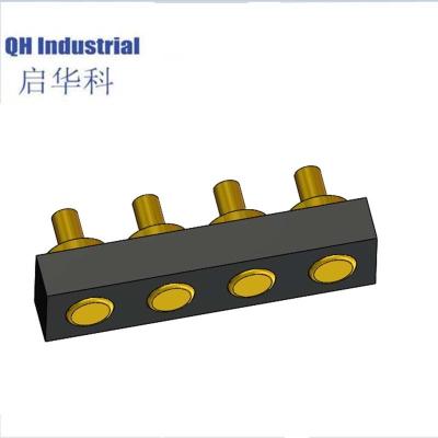 China Spring loaded pogo pin sockets large current pogo pin for connectors customized ODM OEM pogo pin connector for sale