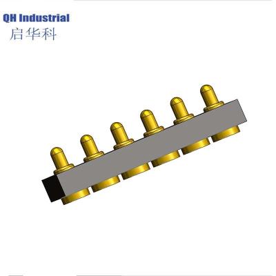 중국 이탈리아어 미국 Pogo Pin Pcb Smt DIP 타입 파일 Ul 금 접착 산업용 전기 커넥터 판매 판매용