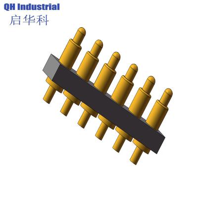 Chine Nouveau panneau de pilotage d'origine modulaire contact de ressort 6 broches imprimante connecteur de broche pogo 1.27mm Pitch à vendre