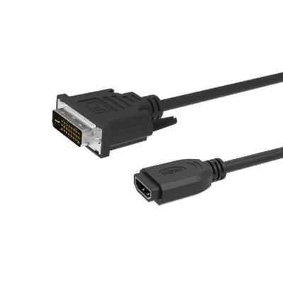 Chine OEM ODM 24K plaqué en or DVI à HDMI câble Femme HDMI à DVI câble 24 + 1 broche haute vitesse Pour 1080P HD Adaptateur câble 1,5m 3m 5m 9m à vendre